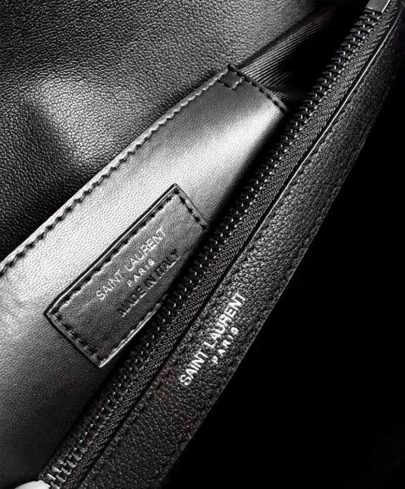 YSL Classic Large Monogram Saint Laurent College Bag Black